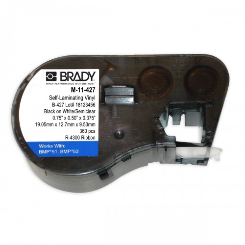 Banda de etichete Brady M-11-427 12.7x19.05 mm 360 et./rola