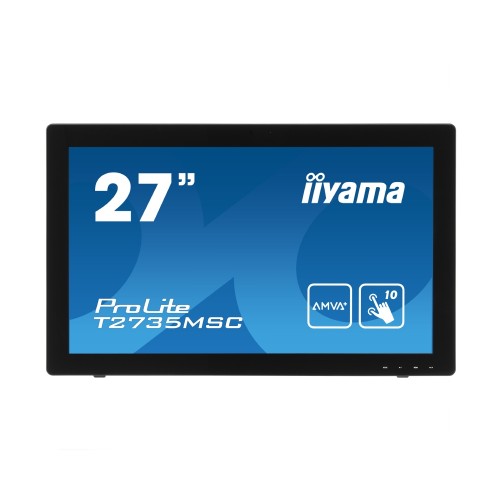 Monitor touchscreen iiyama ProLite T2735MSC 27'' blue light reducer negru