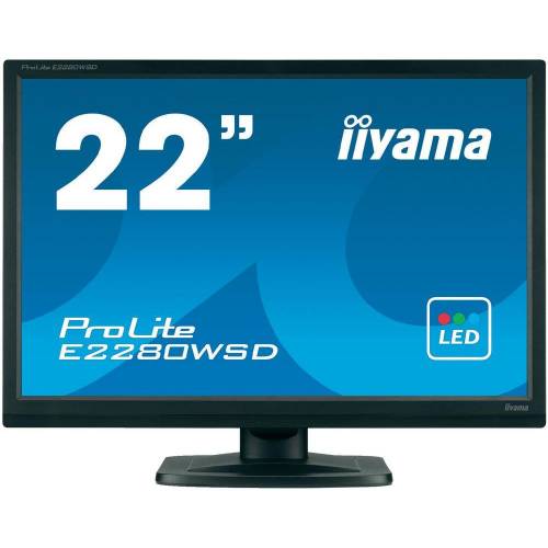 Monitor iiyama ProLite E2280WSD 22" negru
